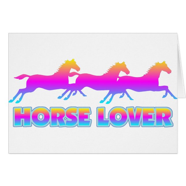 Horse Lover (Anverso (Horizontal))