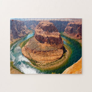 Horse Shoe Bend Colorado River Jigsaw Puzzle