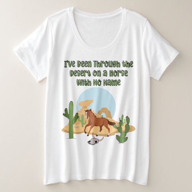 Horse With No Name Women's (Anverso del diseño)