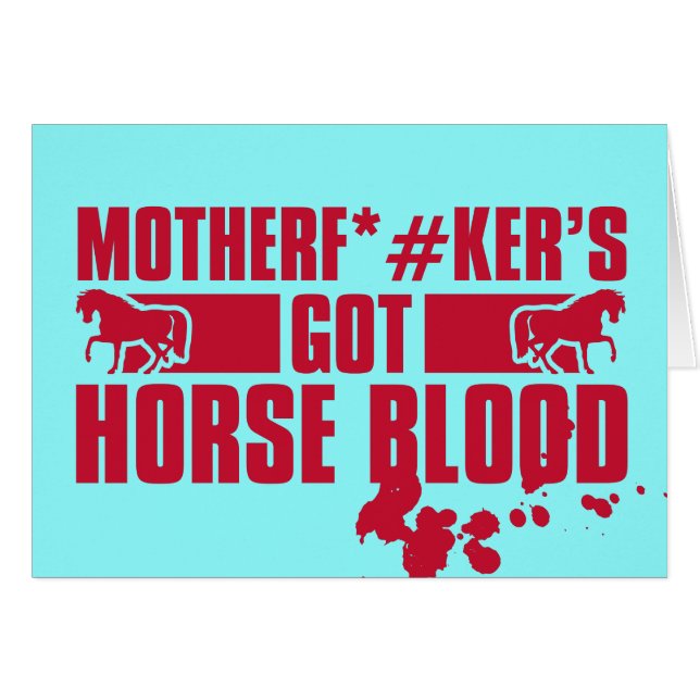 Horseblood (Anverso (Horizontal))