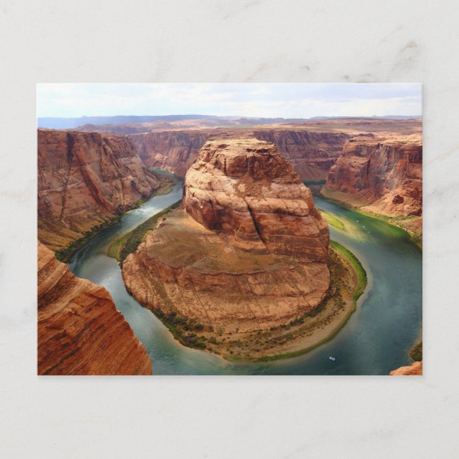 Horseshoe Bend, tarjeta postal de fotos de Arizona (Anverso)