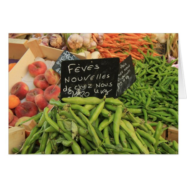 hortalizas en un mercado de la Provenza (Anverso (Horizontal))