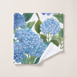 Hortensias Azules | Acuarela Floral