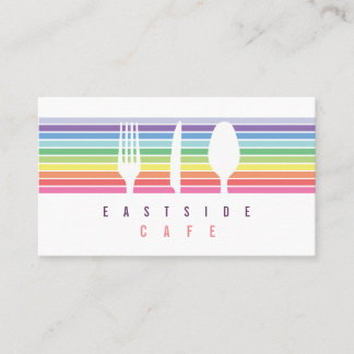 Hospitality Restaurant Cafe Chef Tarjeta de visita