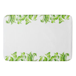 'Hosta con Mosta' en una alfombra de baño