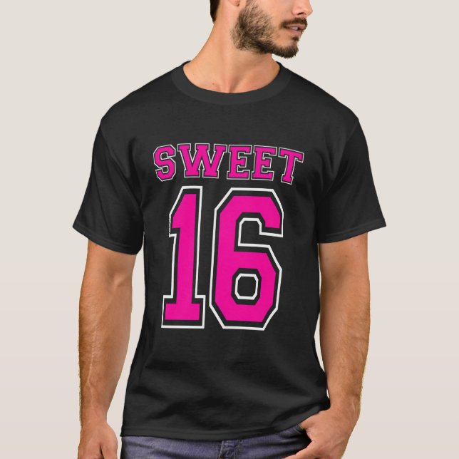 Hot K Sweet 16 Jersey de 16 años (Anverso)
