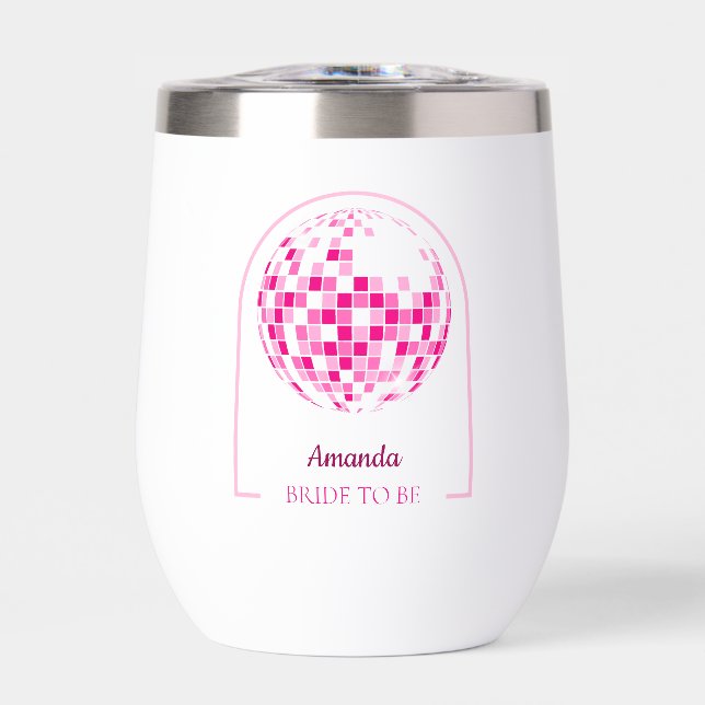 Hot Pink Disco Boogie Bridal Shower (Frente)