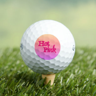 Hot Pink revés Callaway Bolas de golf Supersoft 12