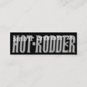 Hot Rodder - Tarjeta personal de medios sociales