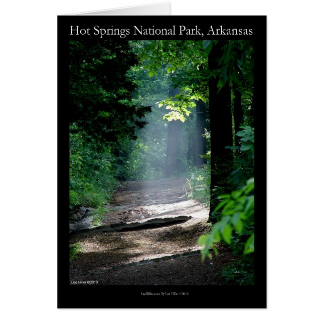 Hot Springs National Park Dead Chief Trail Gifts (Frente)