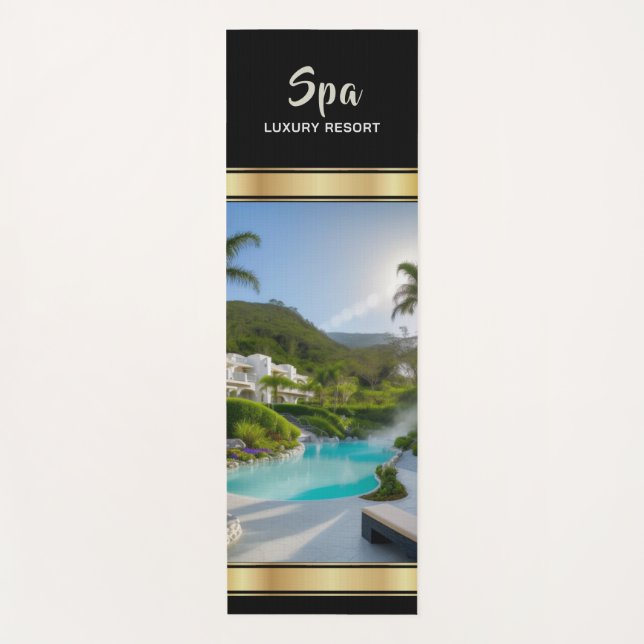 Hot Springs Resort - Yoga Mat (Anverso)