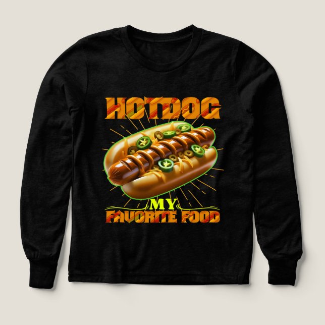 hotdog mi comida favorita (Diseño frontal)