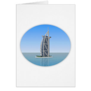 Hotel árabe Dubai del Al de Burj: modelo 3D: