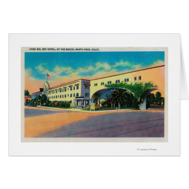 Hotel Casa Del Rey en la playa, Santa Cruz (Anverso (Horizontal))