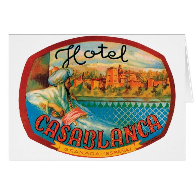 Hotel Casablanca (Anverso (Horizontal))