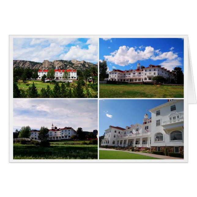 Hotel de Stanley, parque de Estes, collage de (Anverso (Horizontal))