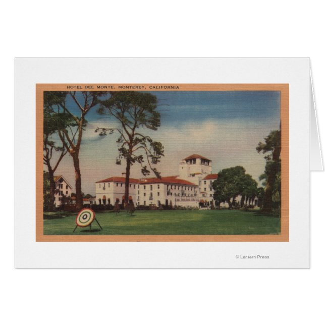 Hotel Del Monte y jardín de tiro con arco - Monter (Anverso (Horizontal))