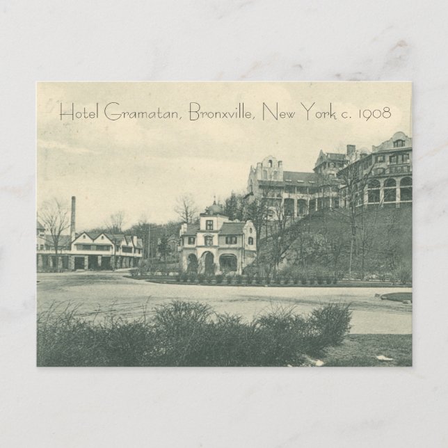 Hotel Gramatan, tarjeta del "pasado " de (Anverso)