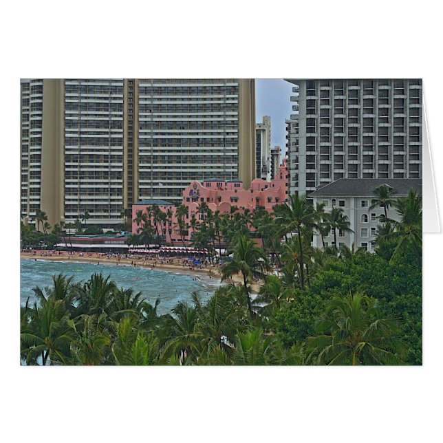 Hotel hawaiano real (Anverso (Horizontal))