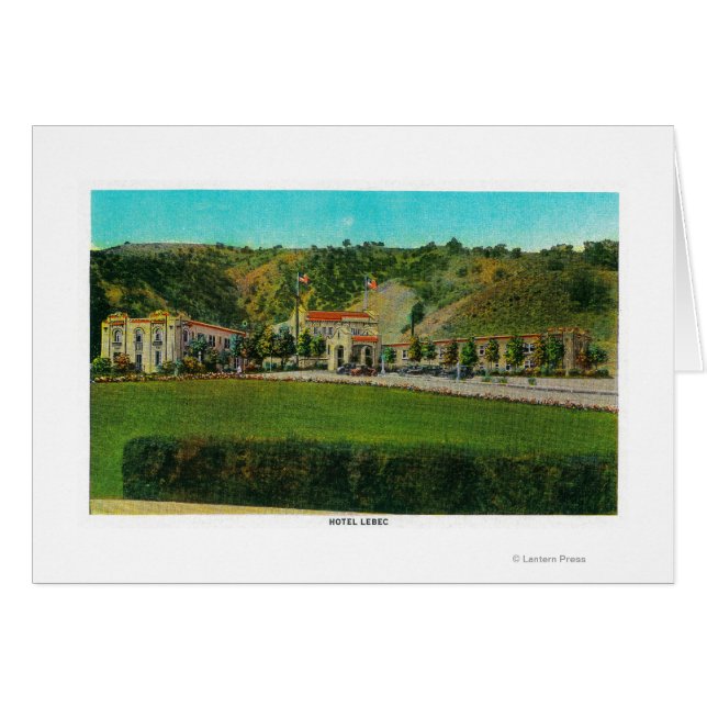 Hotel Lebec y GroundsRidge Route, CA (Anverso (Horizontal))