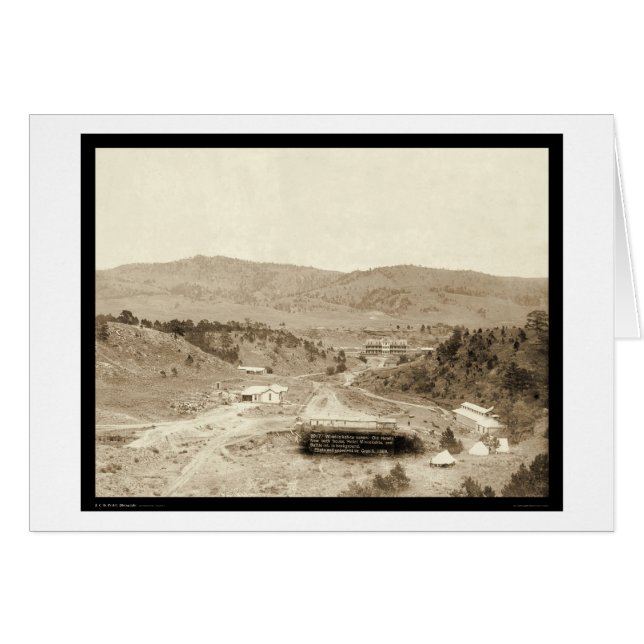 Hotel Minnekahta Hot Springs SD 1889 (Anverso (Horizontal))