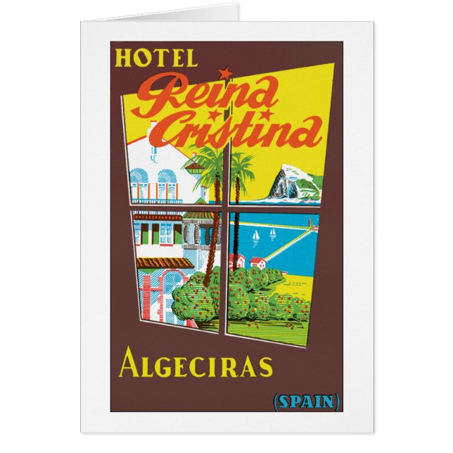 Hotel Reina Cristina ~ Algeciras (Frente)