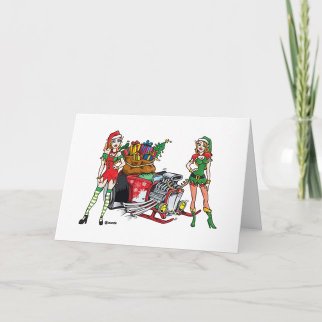 hotrod del navidad (Anverso)