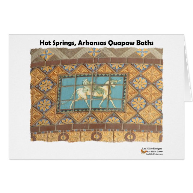 HotSprings, AR Quapaw Dome Tiles II Regalos Ropa (Anverso (Horizontal))