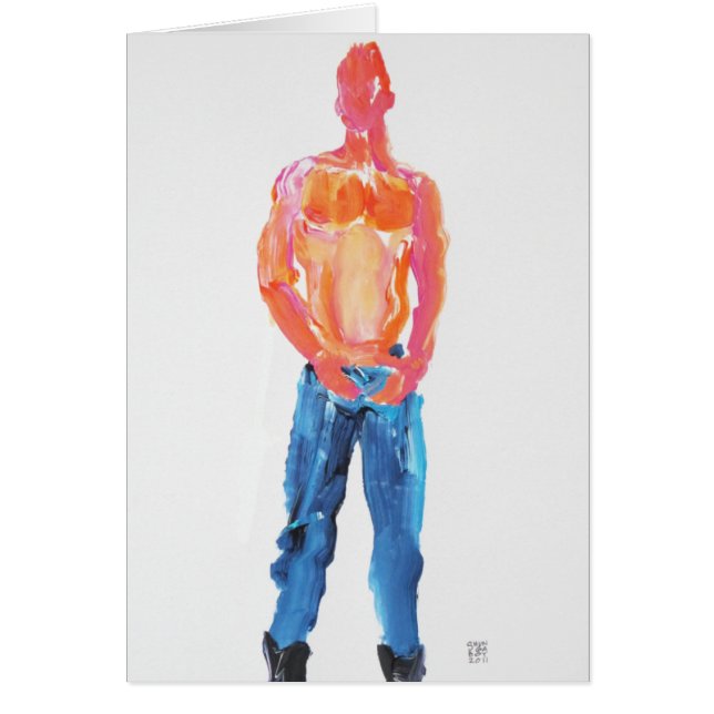 Hottie que quita los vaqueros 1 (Frente)