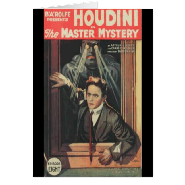 Houdini el hombre de misterio (Frente)