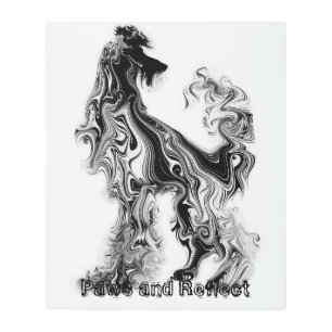 Hound afgano Resumen arte fractal