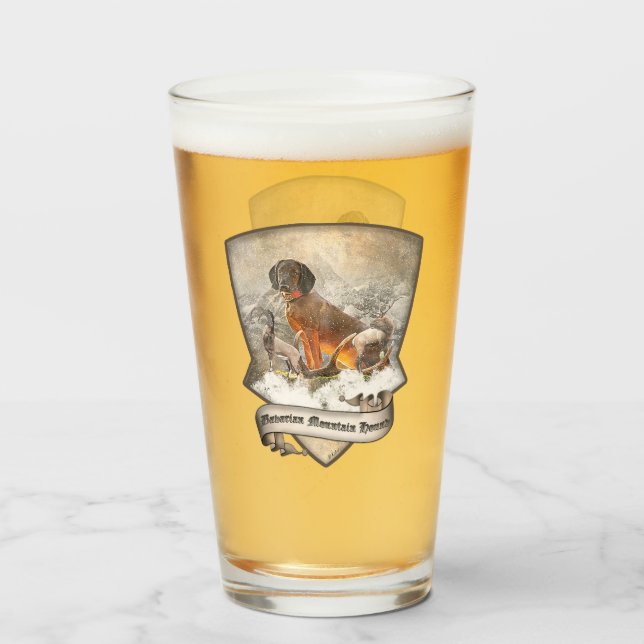 Hound Bavarian Mountain, Arte (Reverso (lleno))