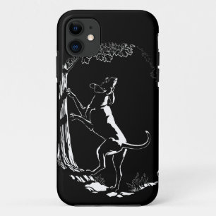 Hound Dog iPhone 5 Funda Cazando perro Funda de ar