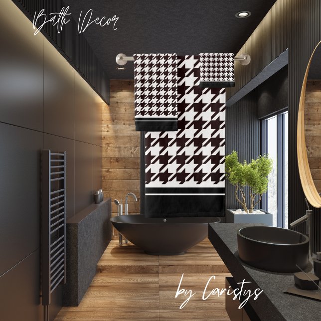 Houndstap clásico negro y blanco (Subido por el creador)