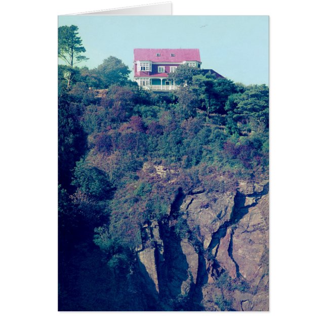 House on a Cliff, Tenby, Gales, Reino Unido (final (Frente)