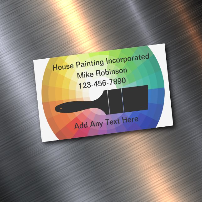 House Painter tarjetas de negocios magnéticas mode (Subido por el creador)