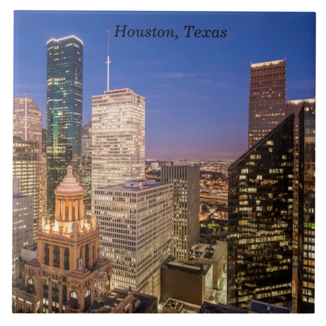 Houston, azulejos de Texas / escayola (Frente)