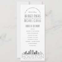 Houston | Programa de Boda Deco Moderno
