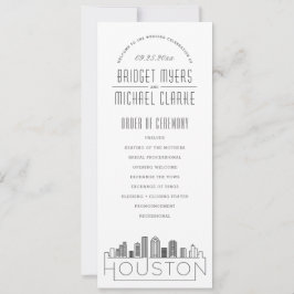 Houston | Programa de Boda Deco Moderno