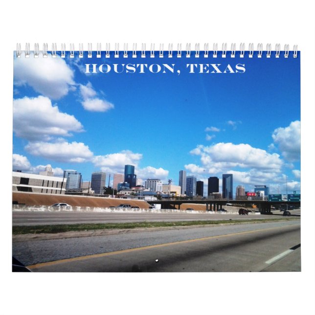 Houston, Tejas - calendario (Tapa)