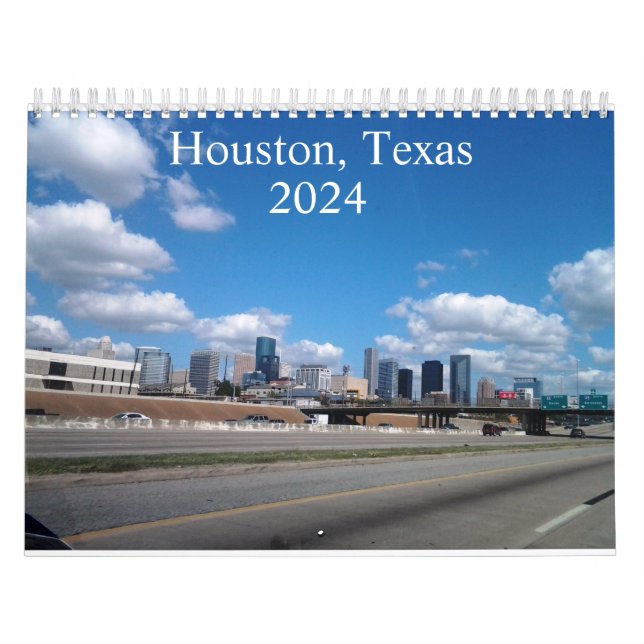 Houston, Texas - Calendario 2024 (Tapa)