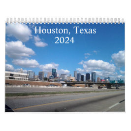 Houston, Texas - Calendario 2024