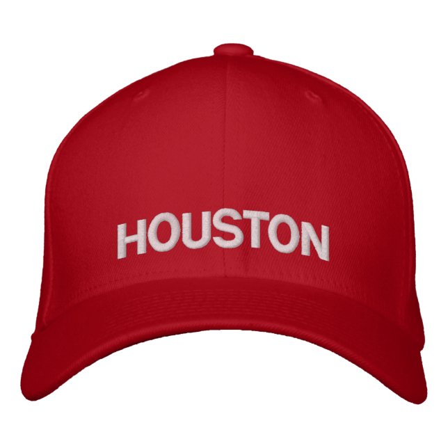 Houston Texas Embroidered Gorra (Anverso)