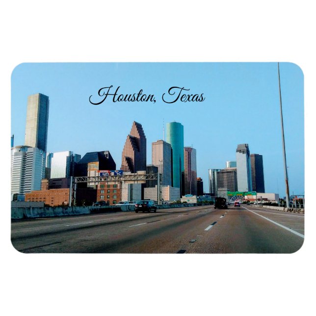 Houston, Texas Imán (Horizontal)