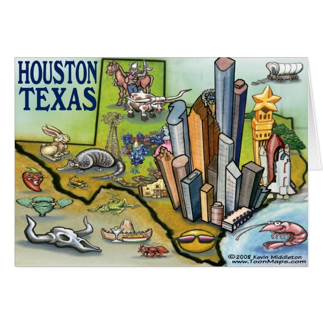 Houston TX (Anverso (Horizontal))