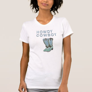 Howdy camiseta del vaquero