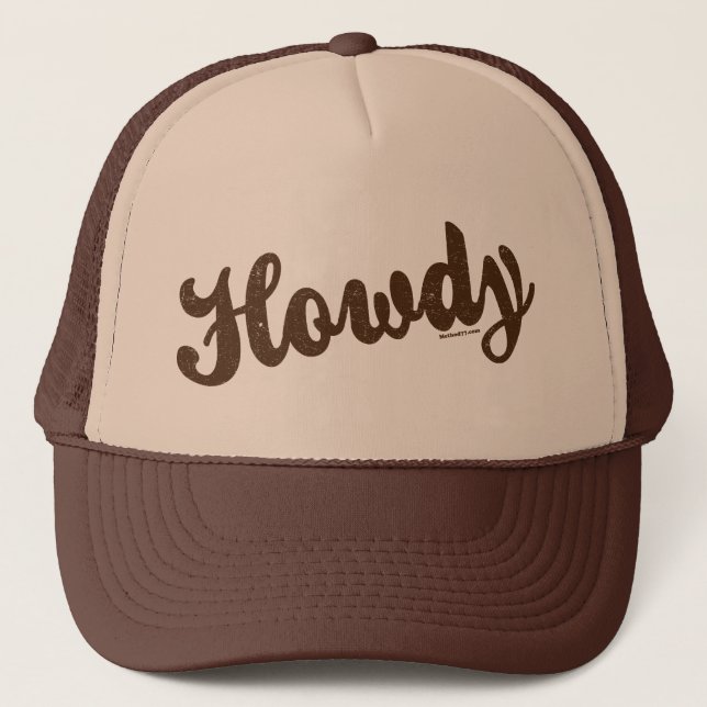 Howdy gorras (Anverso)