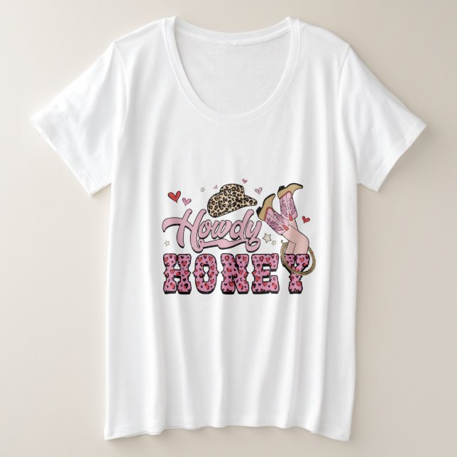 Howdy Honey Womens (Anverso del diseño)