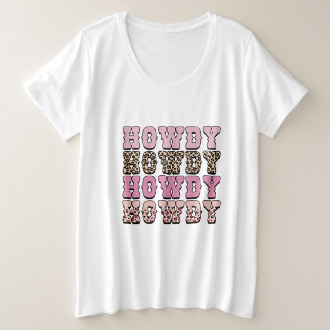 Howdy Howdy Womens (Anverso del diseño)