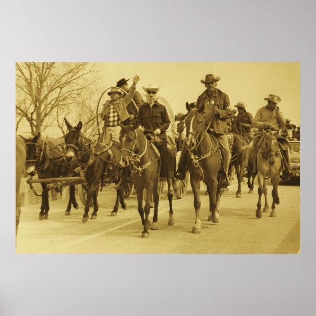 HOWDY IMPRESIÓN DEL POSTER DE YALL TRAILRIDE (Frente)